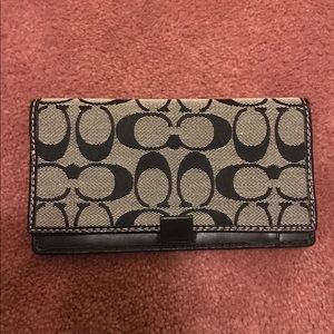 Coach Checkbook Holder